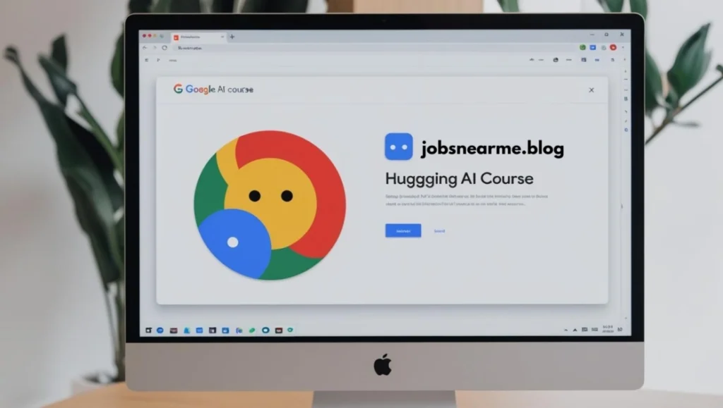 Google AI course, HuggingFace UI jobsnearme.blog