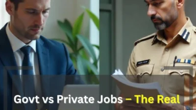 Government Jobs vs Private Jobs in India comparison 2025 – salary, perks, and lifestyle