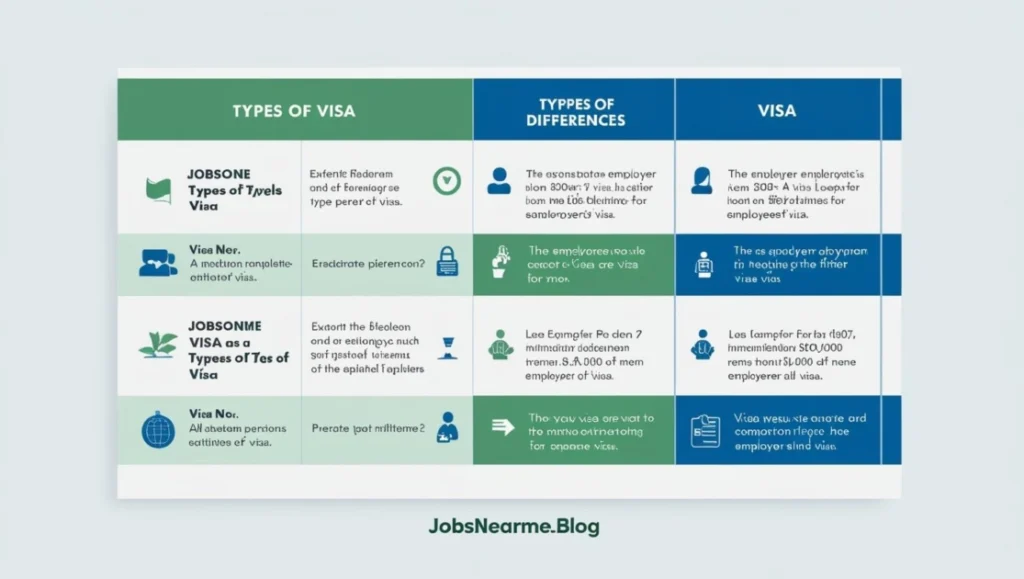 How to Work and Travel in Europe on a Budget Visa comparison infographic
