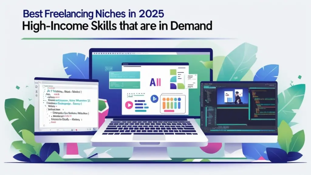 Top freelancing skills and niches for 2025 from AI to video editing