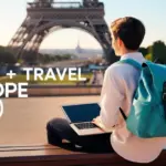 Digital nomad working from Europe in 2025