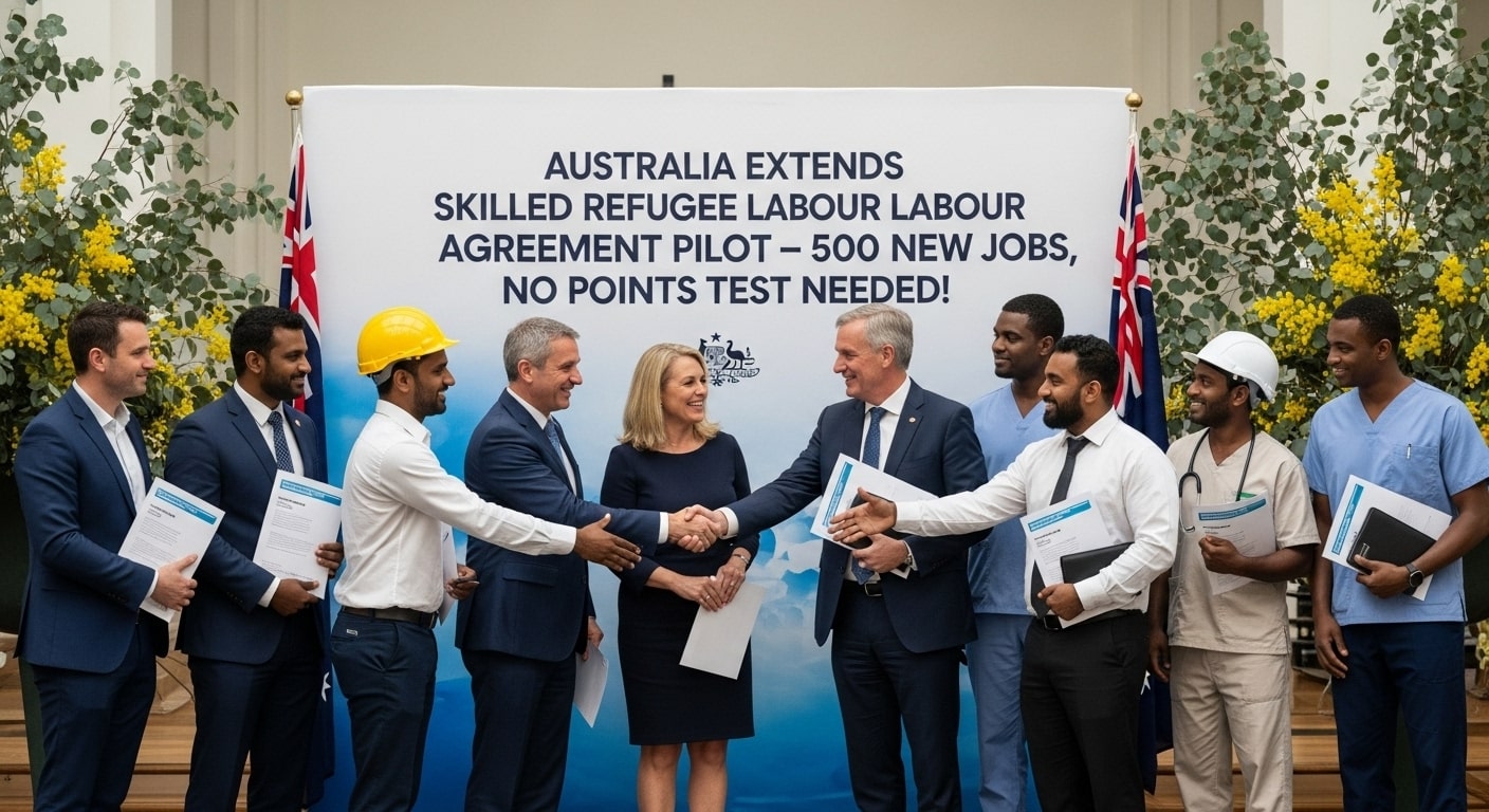 Australia Extends Skilled Refugee Labour Agreement Pilot – 500 New Jobs, No Points Test Needed!