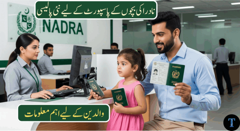 NADRA's Latest Child Passport Policy – What Every Parent Should Know