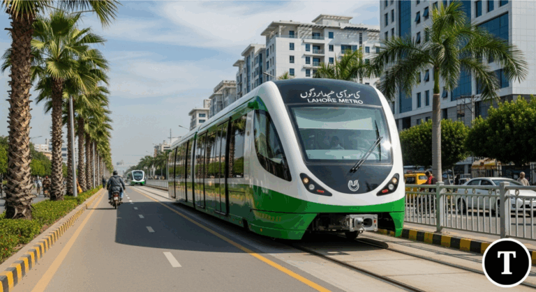 Pakistan’s First Trackless Metro Launching in Lahore