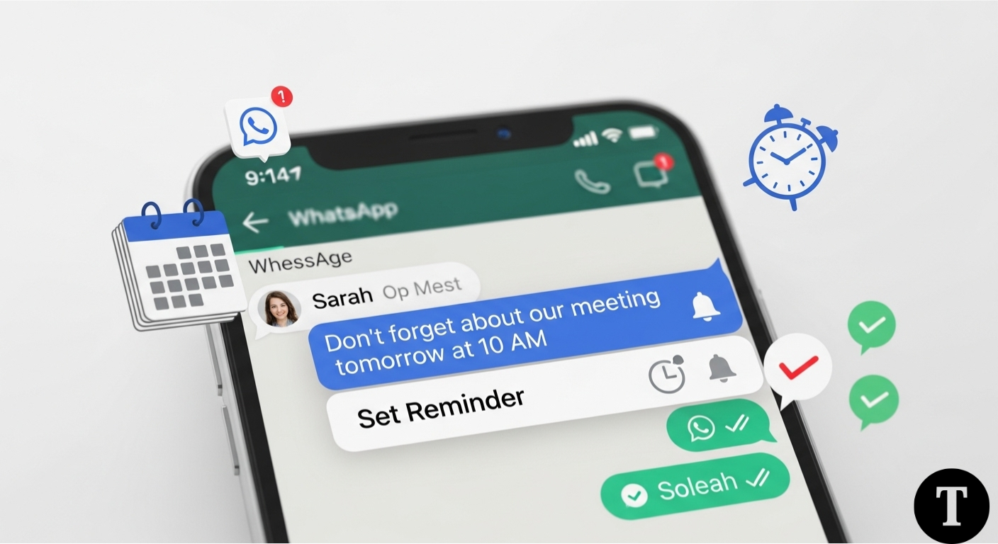 WhatsApp to Introduce Reminders for Chat Messages