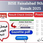 BISE Faisalabad 9th Class Result 2025