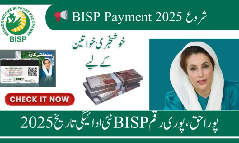 BISP New Payment Date 2025: Complete Schedule & Status Check Guide