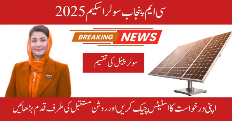 CM PUNJAB SOLAR SCHEME APPLICATION 2025