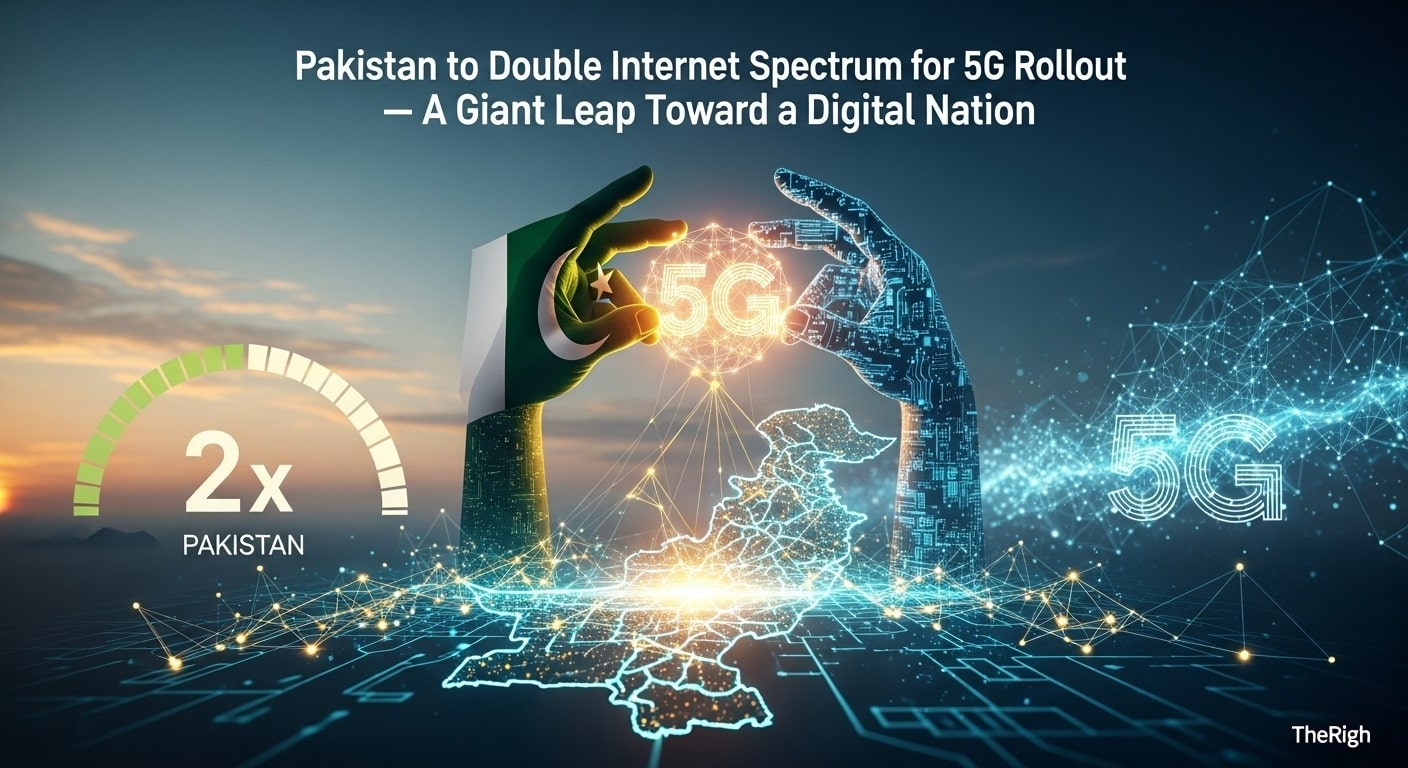 Pakistan to Double Internet Spectrum Ahead of 5G Rollout